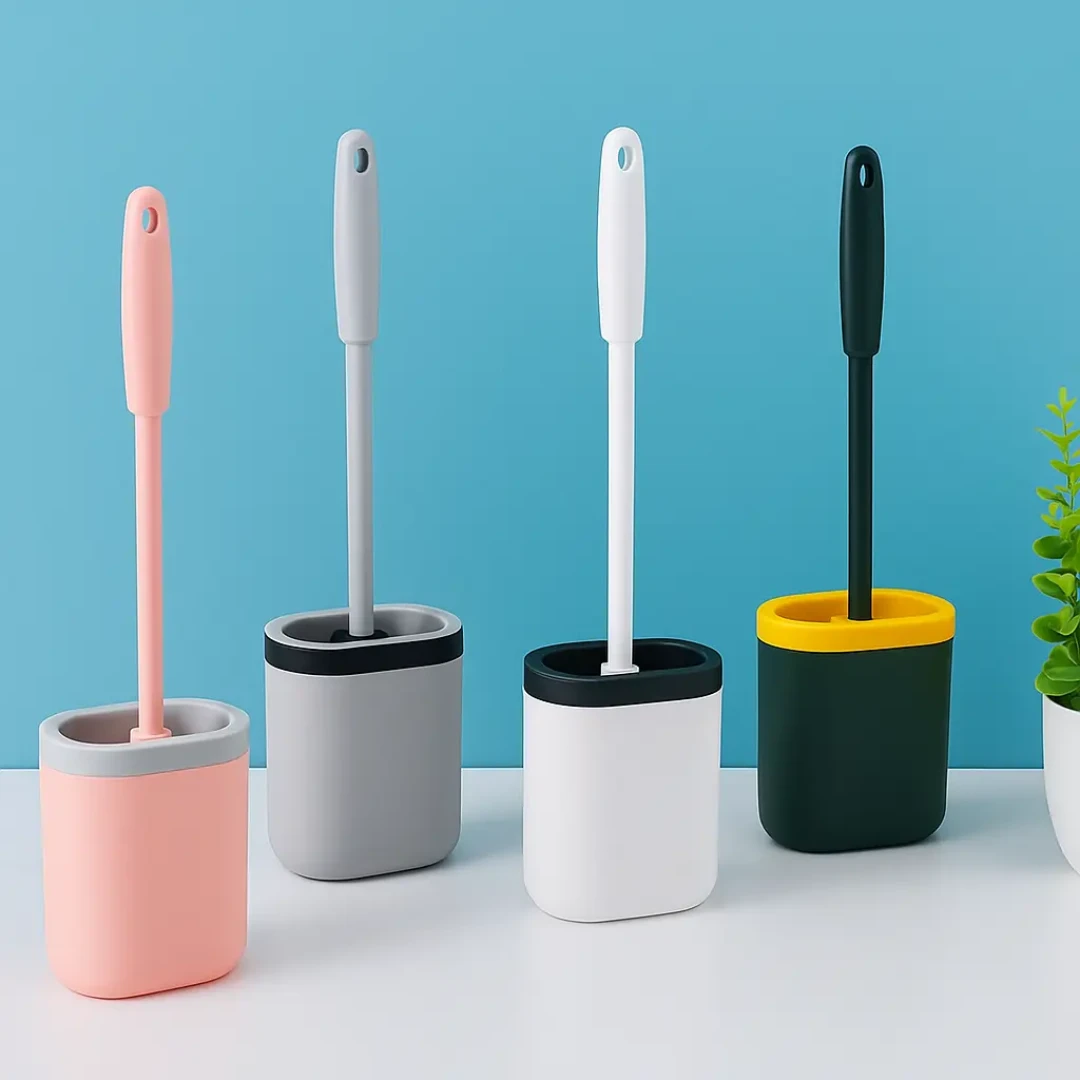 Silicone Toilet Cleaning Brush